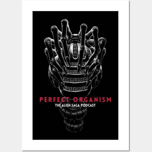 Perfect Organism Official t-shirt Design Wall Art by Perfect Organism Podcast & Shoulder of Orion Podcast